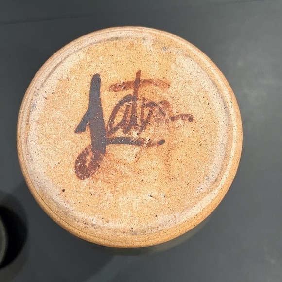 Handcrafted Pottery Pitcher from West Virginia Artist - Picture 8 of 9